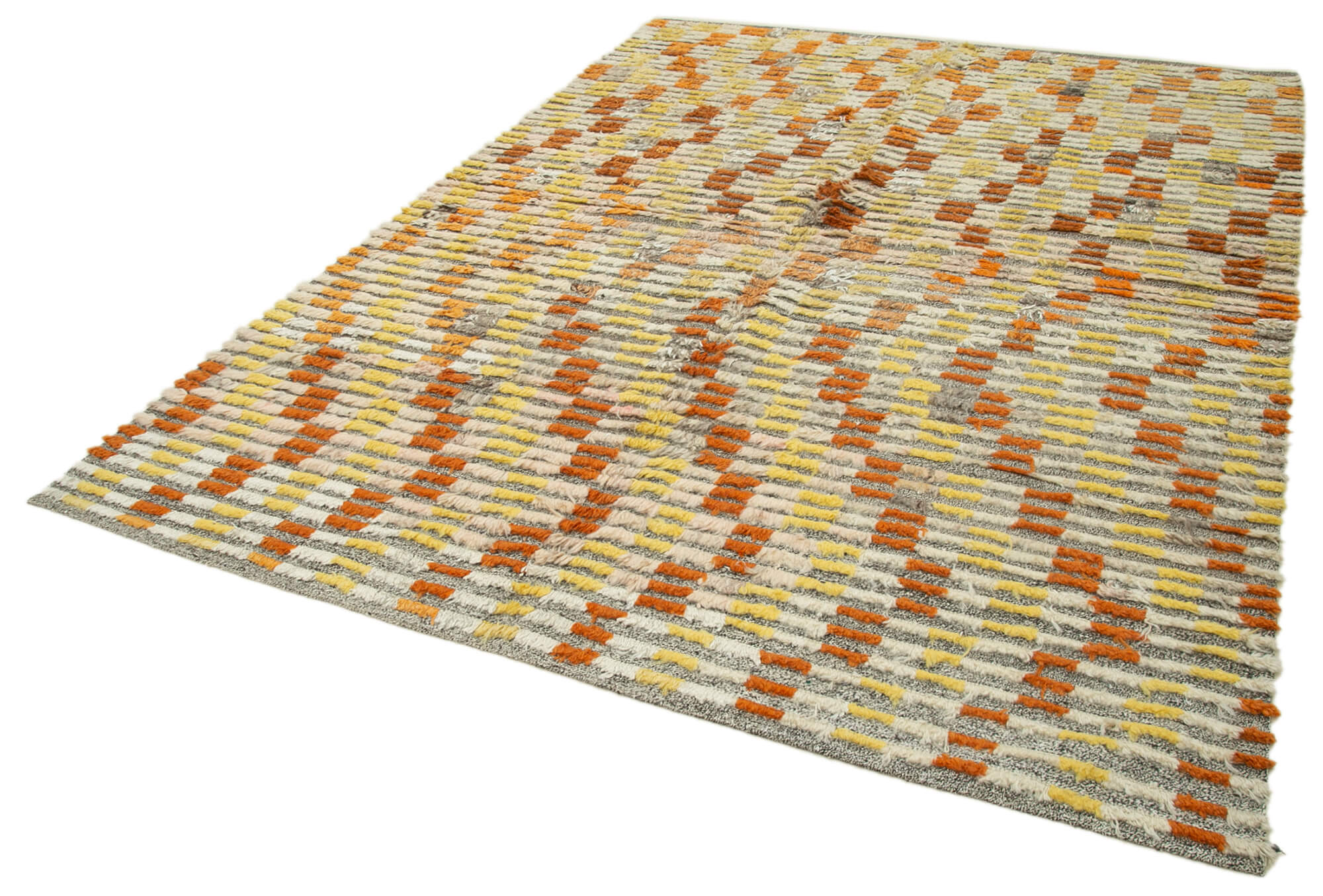 7x9 Multicolor Modern Area Rug - 28032