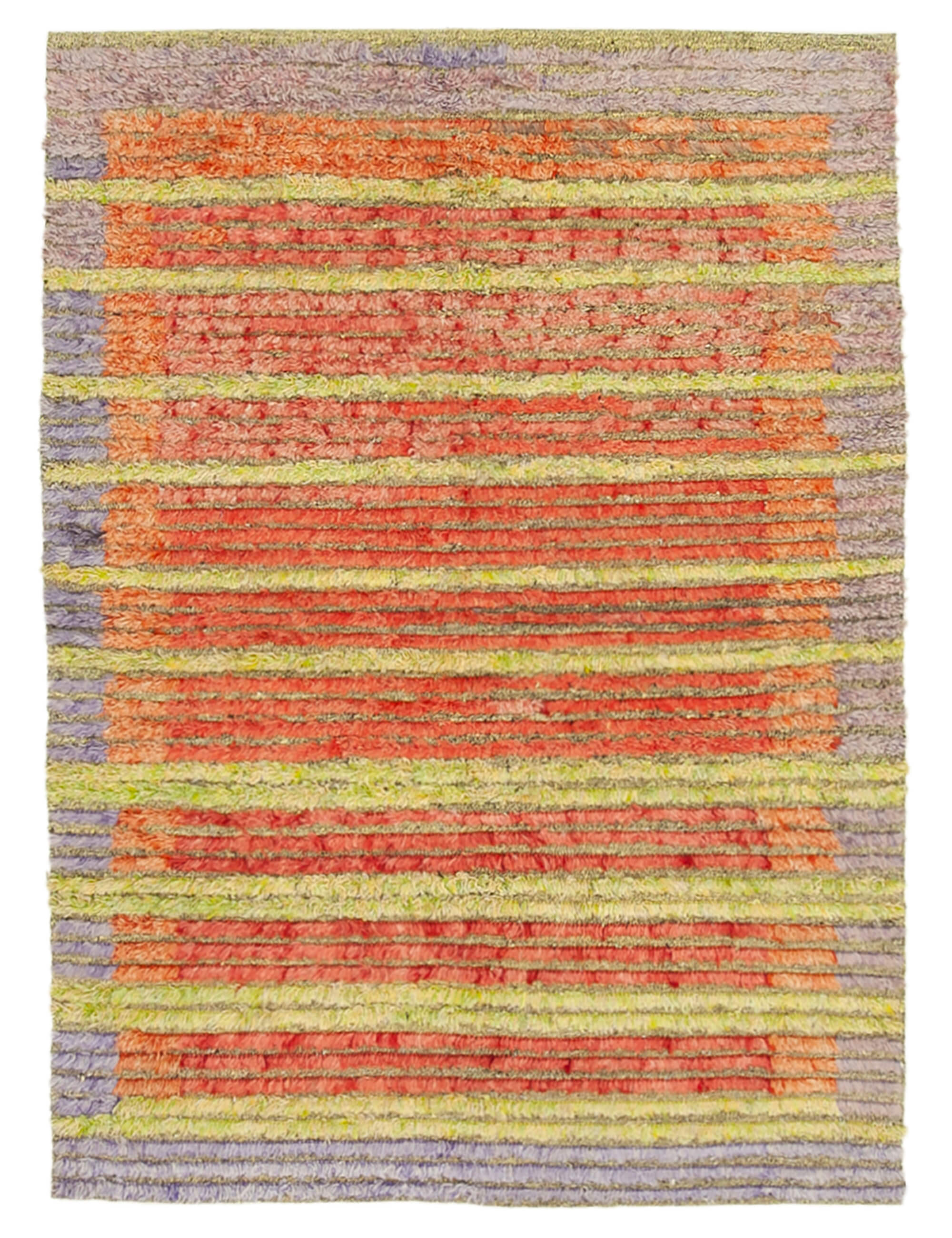 5x7 Multicolor Modern Area Rug - 28034