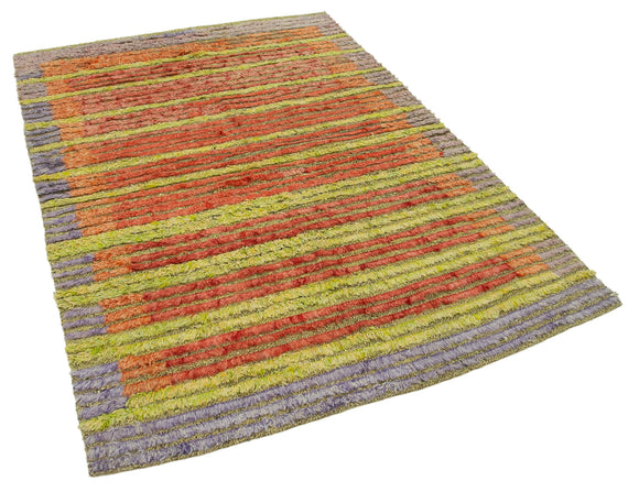 5x7 Multicolor Modern Area Rug - 28034