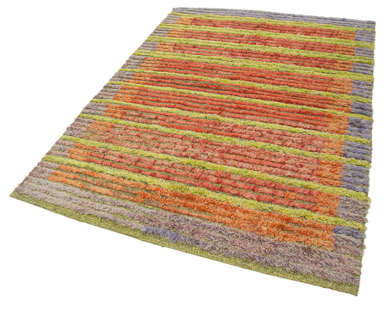 5x7 Multicolor Modern Area Rug - 28034