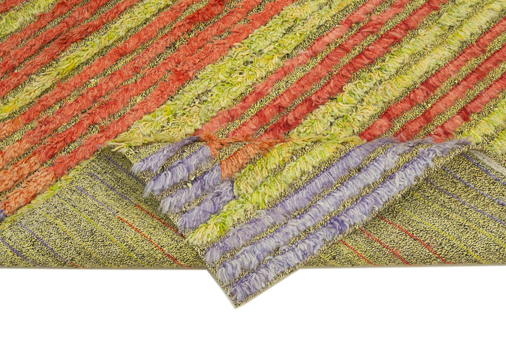 5x7 Multicolor Modern Area Rug - 28034