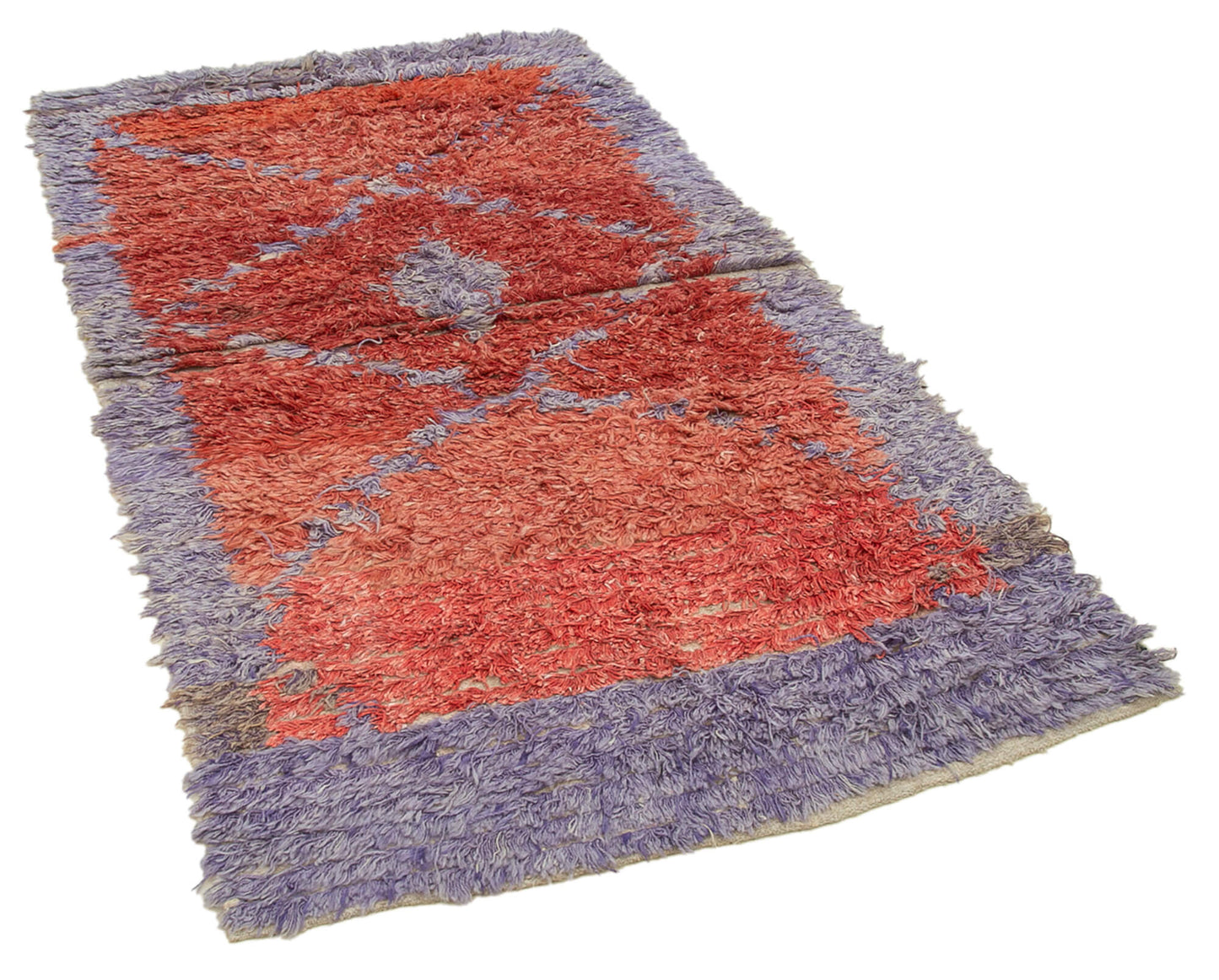 4x7 Red Modern Area Rug - 28036