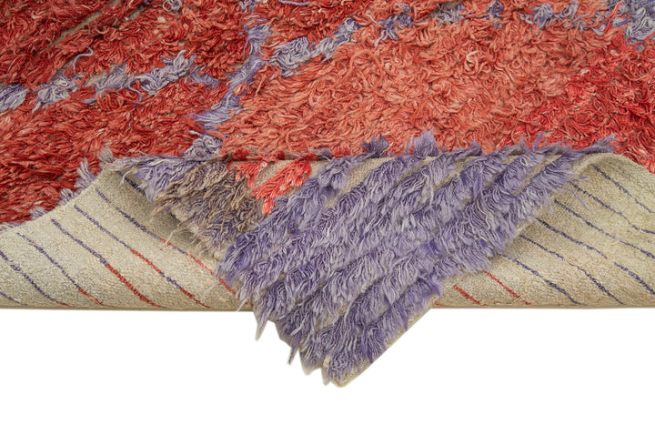 4x7 Red Modern Area Rug - 28036