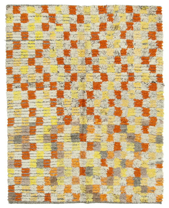 6x7 Multicolor Modern Area Rug - 28043