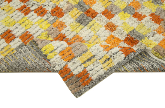 6x7 Multicolor Modern Area Rug - 28043