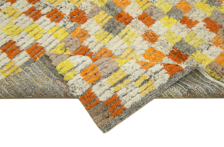 6x7 Multicolor Modern Area Rug - 28043