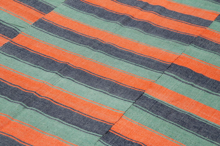 6x11 Orange Vintage Kilim Rug - 28538
