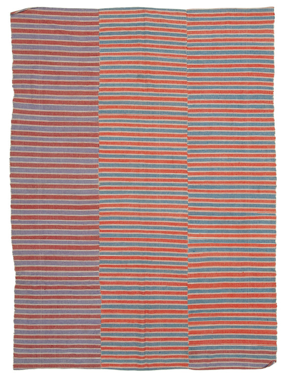 6x8 Red Vintage Kilim Rug - 28541