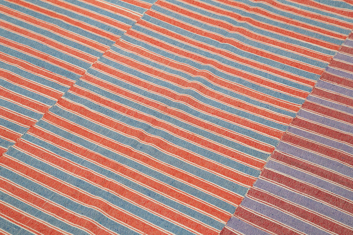 6x8 Red Vintage Kilim Rug - 28541
