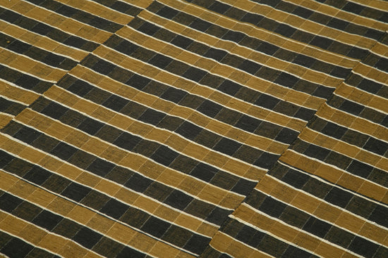 5x9 Brown Vintage Kilim Rug - 28549