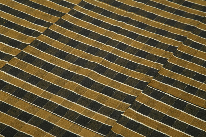 5x9 Brown Vintage Kilim Rug - 28549