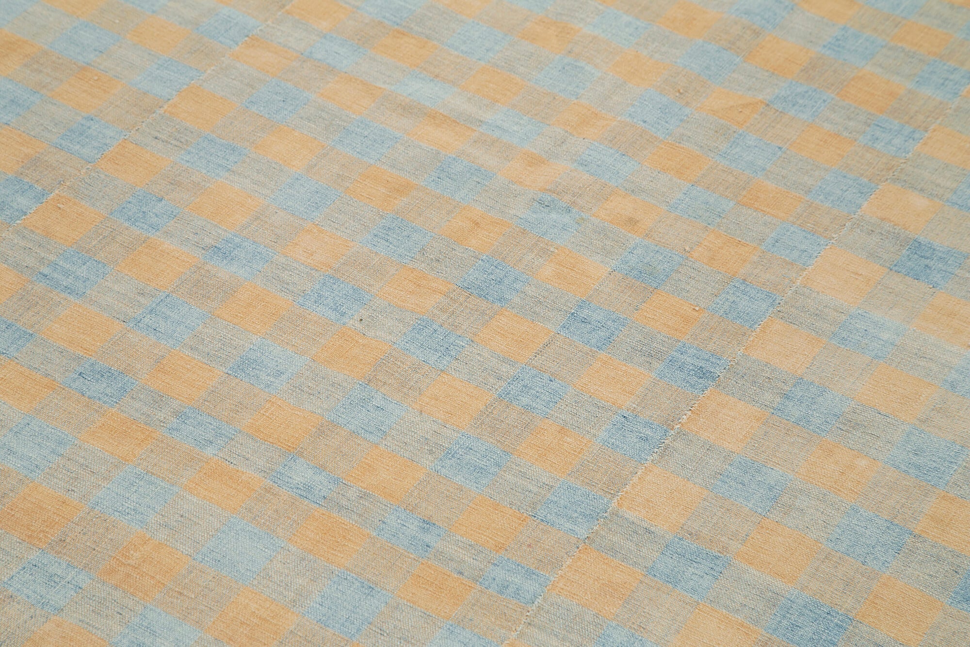 5x9 Orange Vintage Kilim Rug - 28554