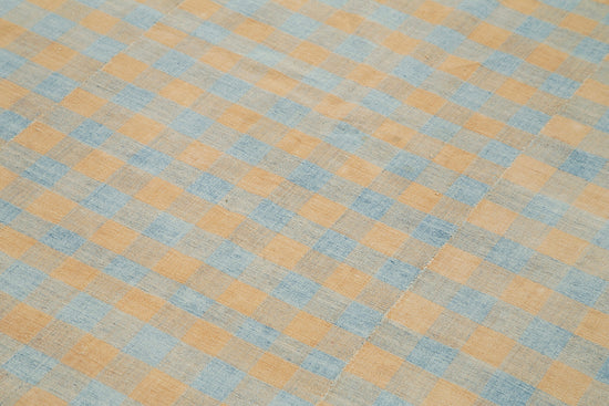 5x9 Orange Vintage Kilim Rug - 28554