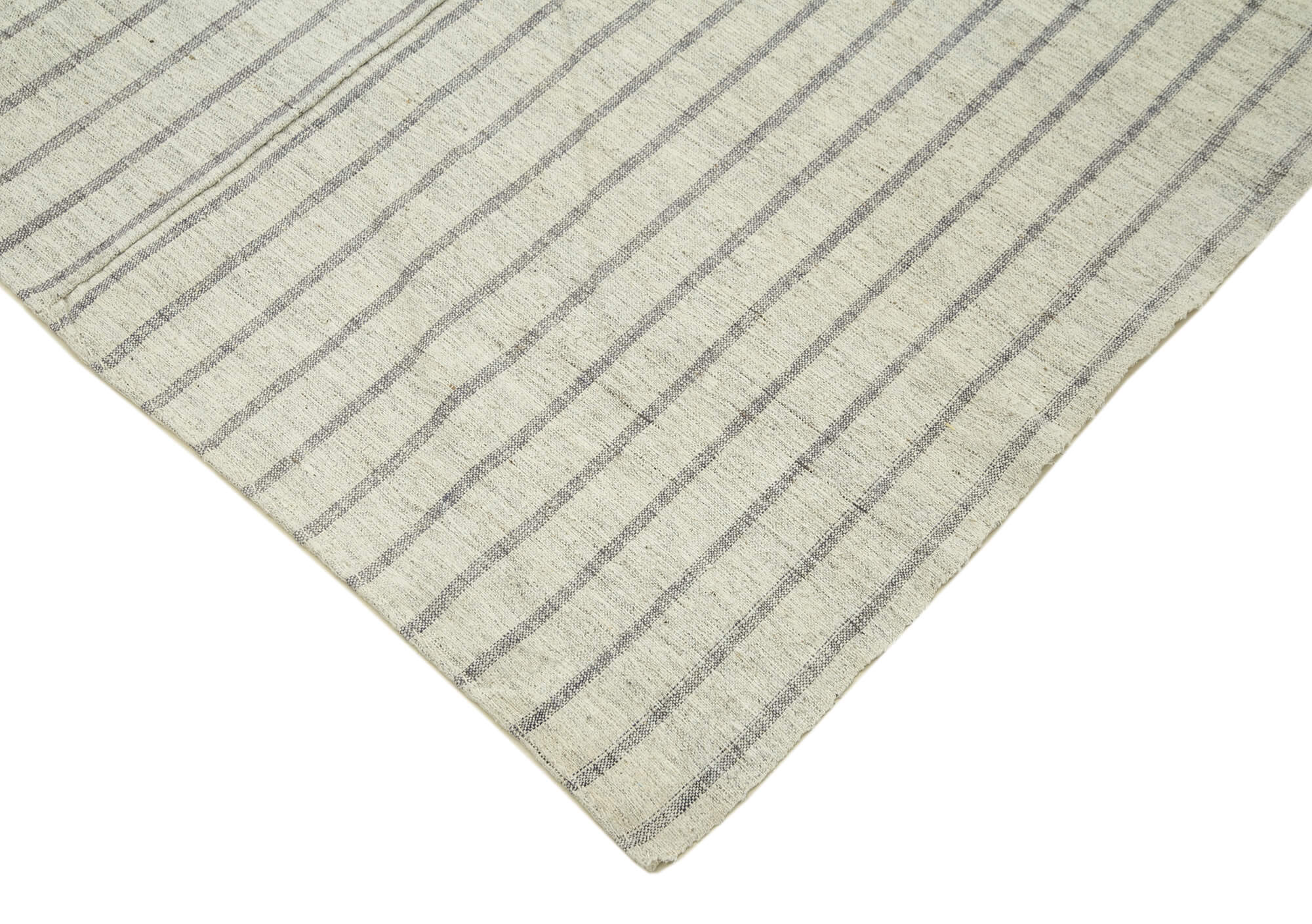 6x11 Beige Vintage Kilim Rug - 28555