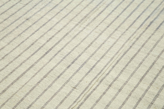 6x11 Beige Vintage Kilim Rug - 28555