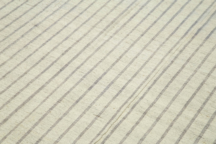 6x11 Beige Vintage Kilim Rug - 28555