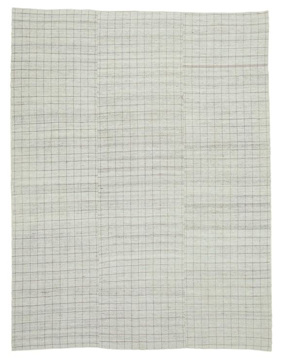 6x8 White Vintage Kilim Rug - 28570