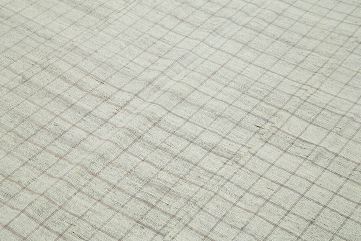 6x8 White Vintage Kilim Rug - 28570