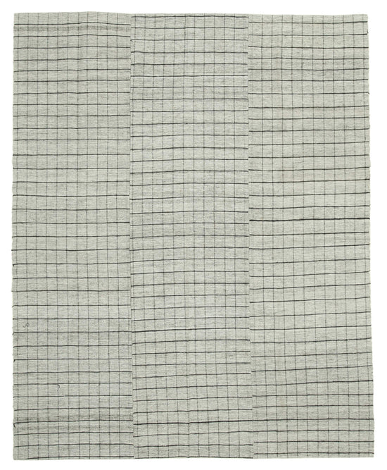 7x8 Beige Vintage Kilim Rug - 28573