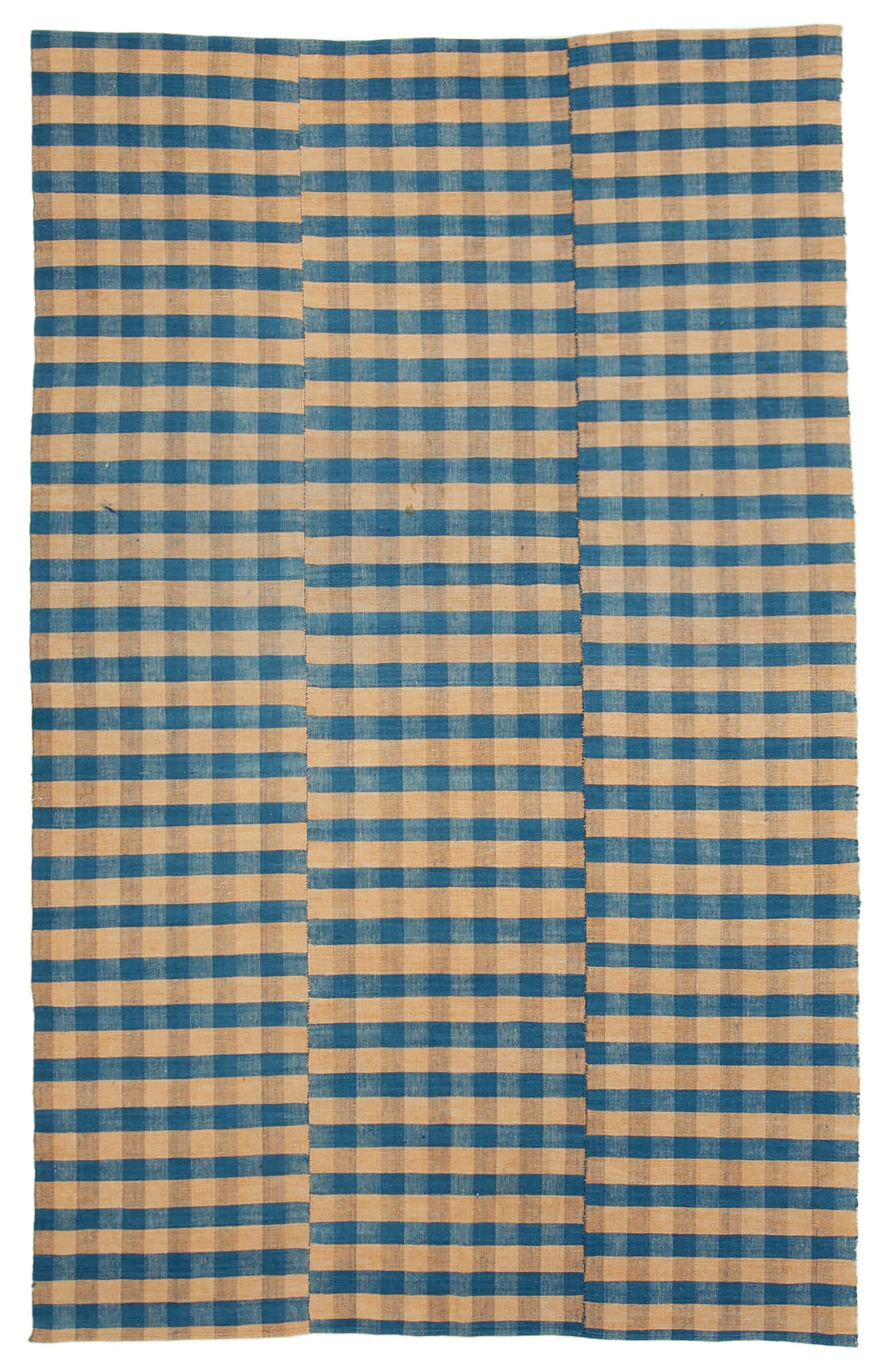 6x9 Blue Vintage Kilim Rug - 28579