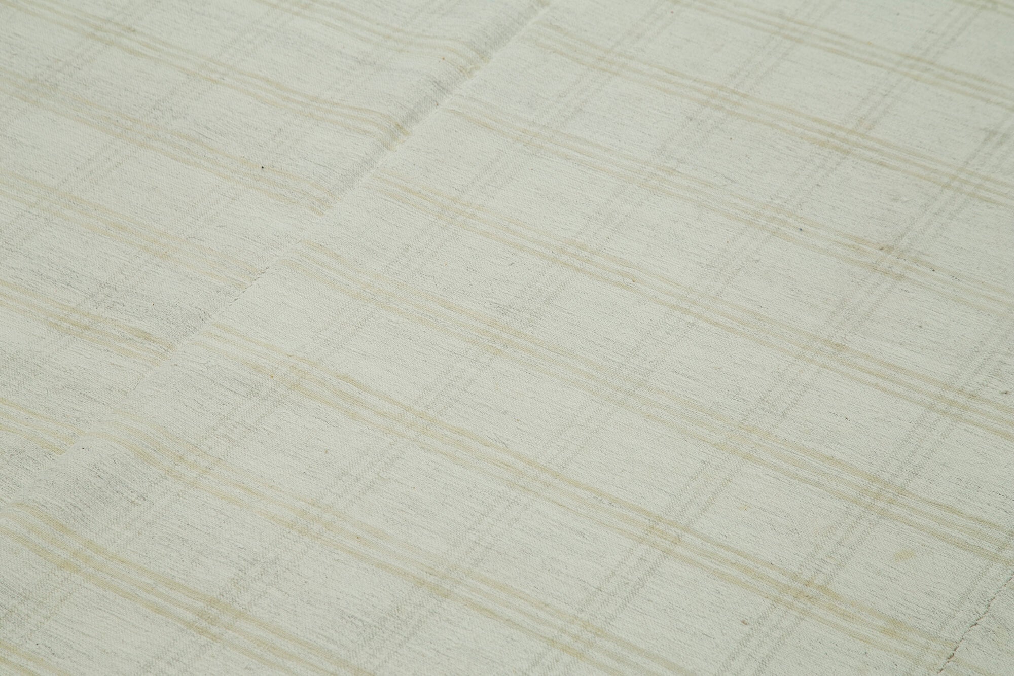 8x14 White Vintage Kilim Rug - 28582
