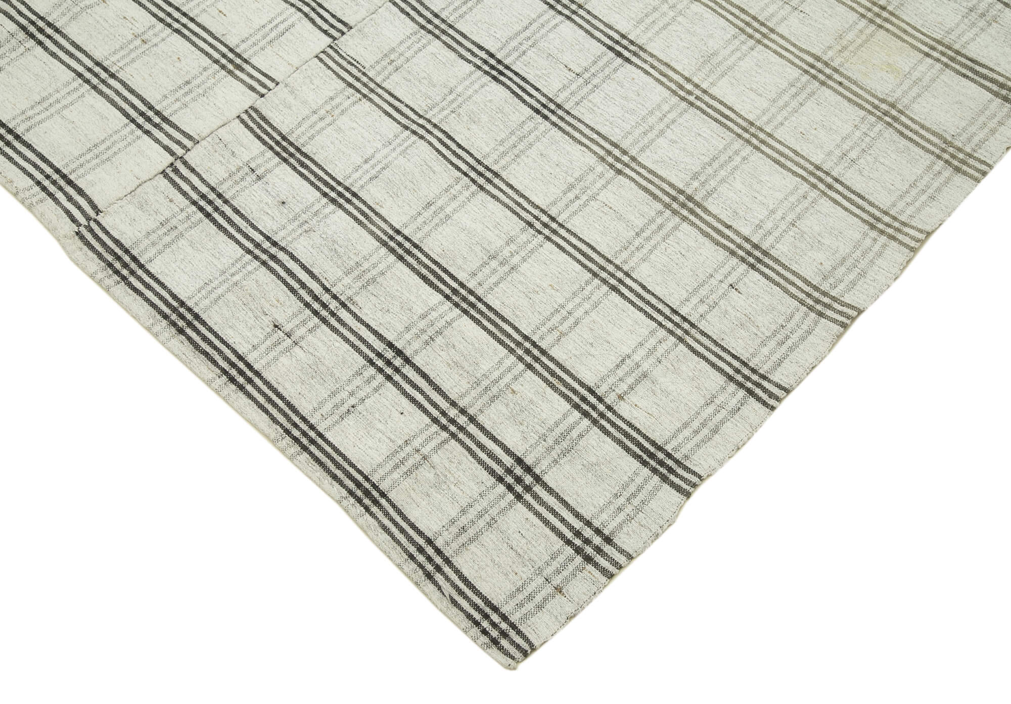 6x10 White Vintage Kilim Rug - 28584