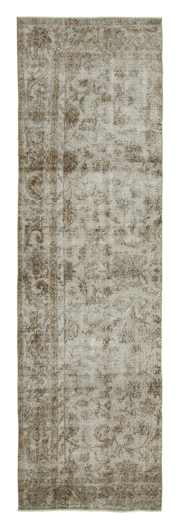 3x10 Beige Overdyed Runner Rug - 28619