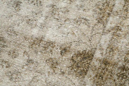 3x10 Beige Overdyed Runner Rug - 28619