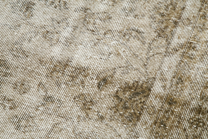 3x10 Beige Overdyed Runner Rug - 28619