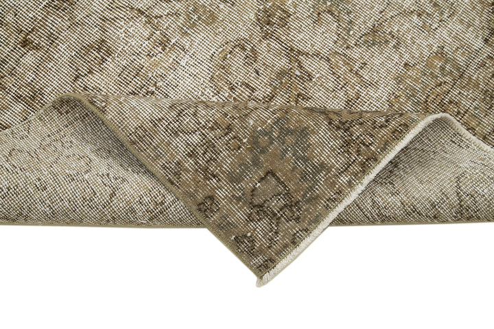 3x10 Beige Overdyed Runner Rug - 28619