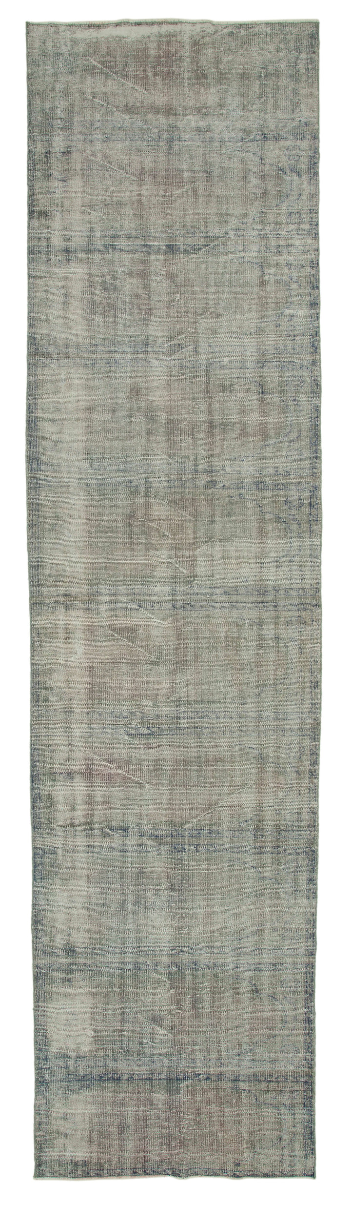 4x16 Grey Turkish Over Dyed Runner Rug - 28669