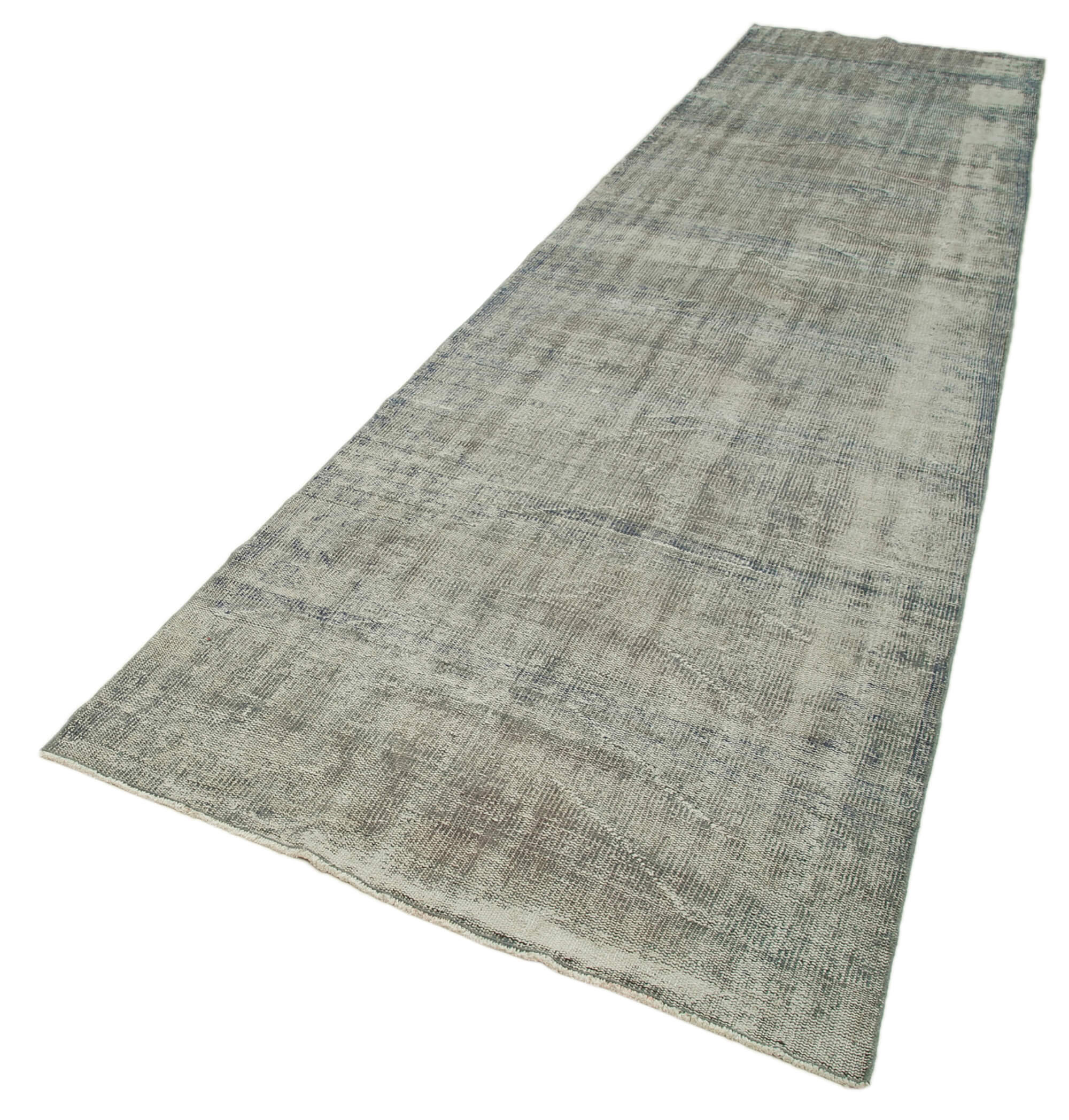 4x16 Grey Turkish Over Dyed Runner Rug - 28669