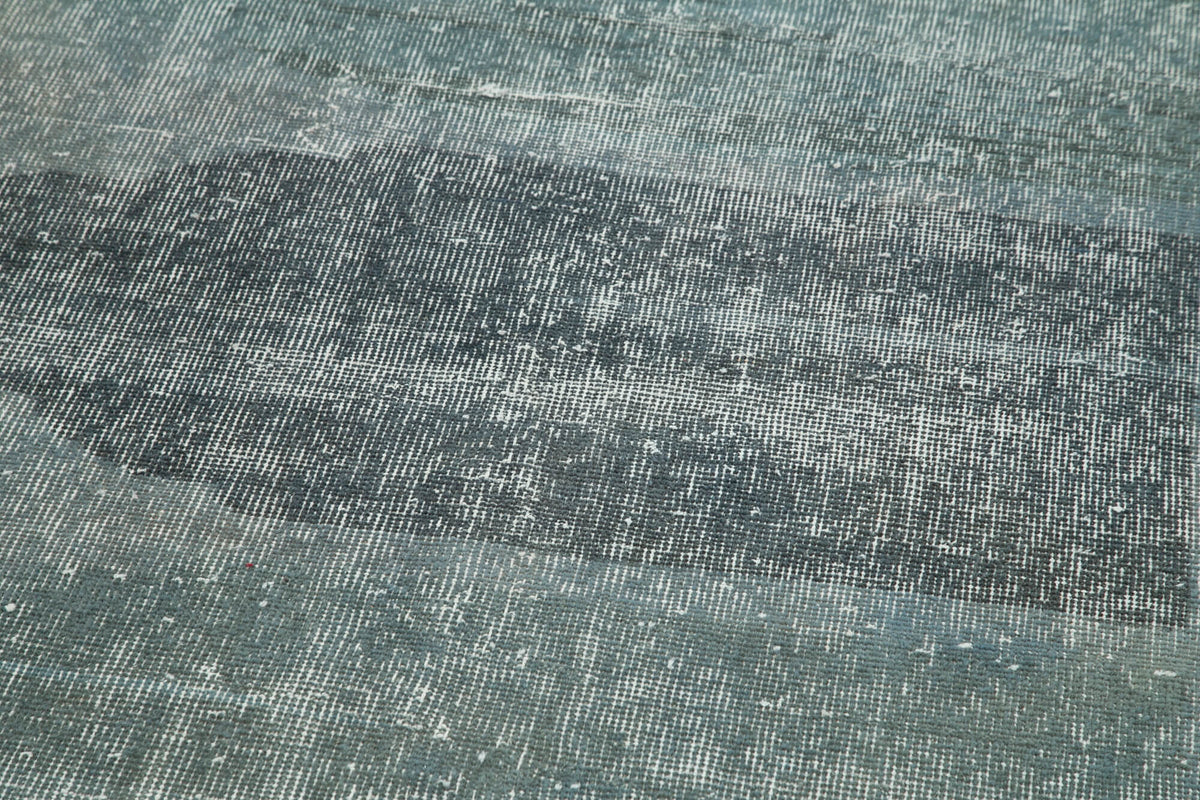 4x16 Blue Turkish Over Dyed Runner Rug - 28671