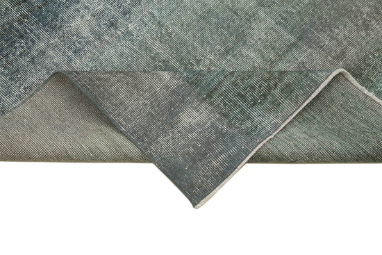 4x16 Blue Turkish Over Dyed Runner Rug - 28671