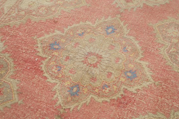 5x13 Beige Turkish Vintage Runner Rug - 28674