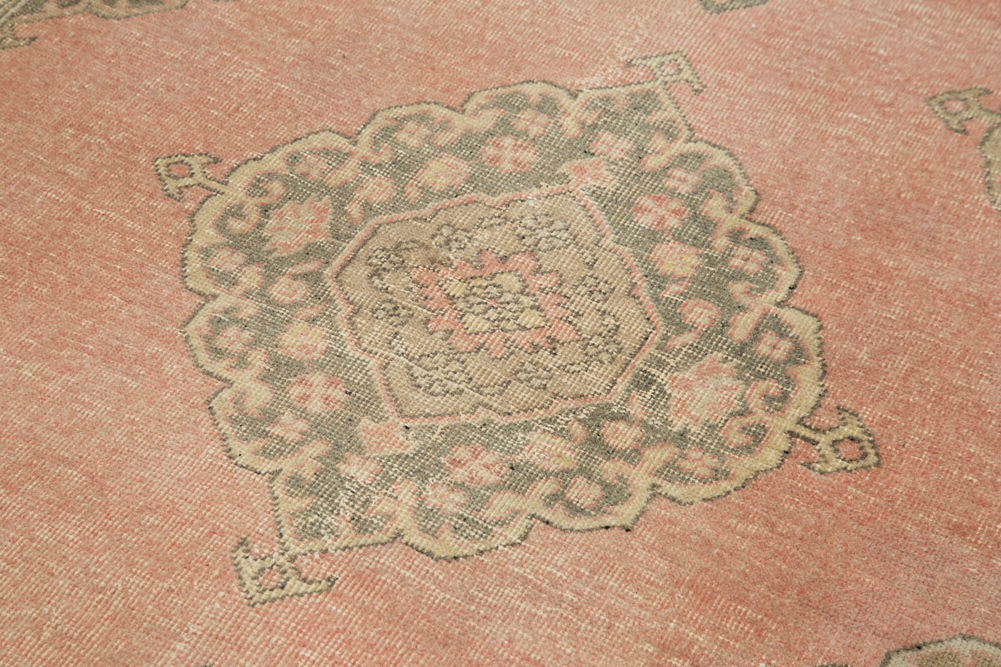 5x13 Beige Turkish Vintage Runner Rug - 28675