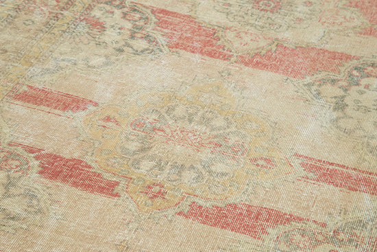 5x13 Beige Turkish Vintage Runner Rug - 28678