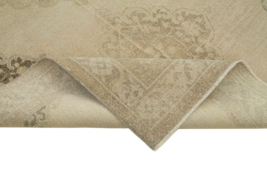 5x12 Beige Turkish Vintage Runner Rug - 28692