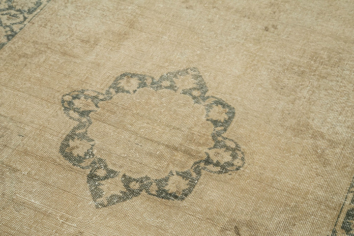 5x13 Beige Turkish Vintage Runner Rug - 28694