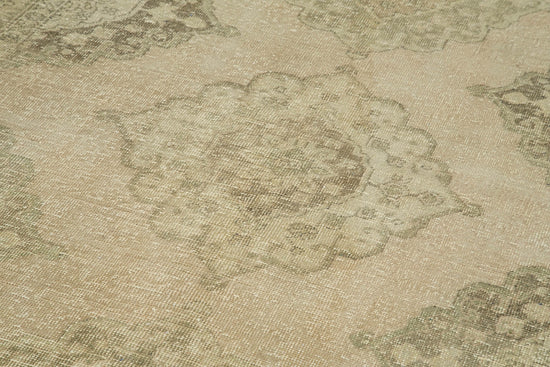 5x13 Beige Turkish Vintage Runner Rug - 28701