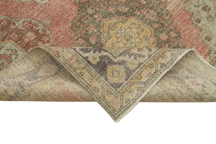 5x12 Beige Turkish Vintage Runner Rug - 28702