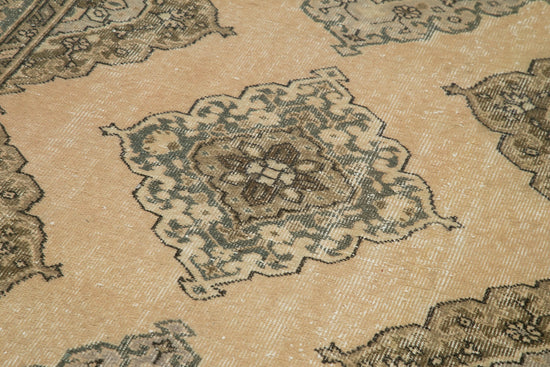 5x12 Beige Turkish Vintage Runner Rug - 28707