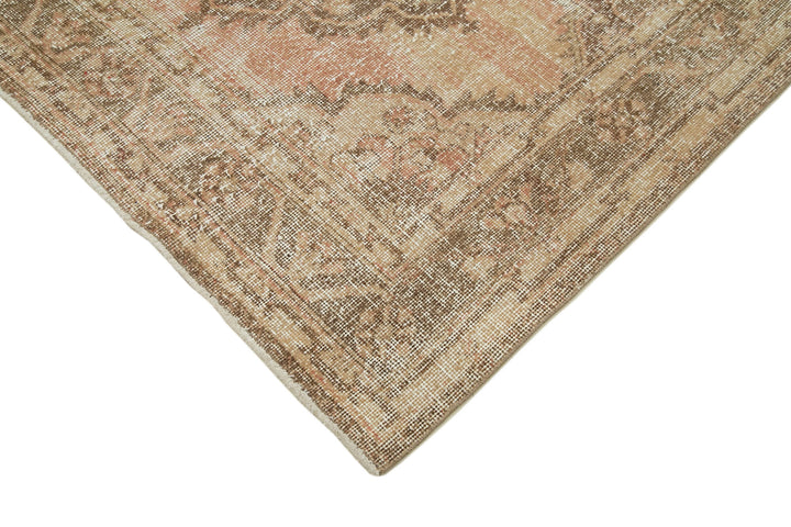 5x12 Beige Turkish Vintage Runner Rug - 28708