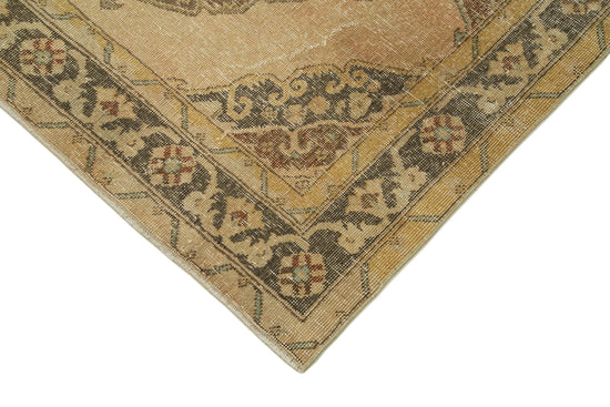 5x13 Beige Turkish Vintage Runner Rug - 28709