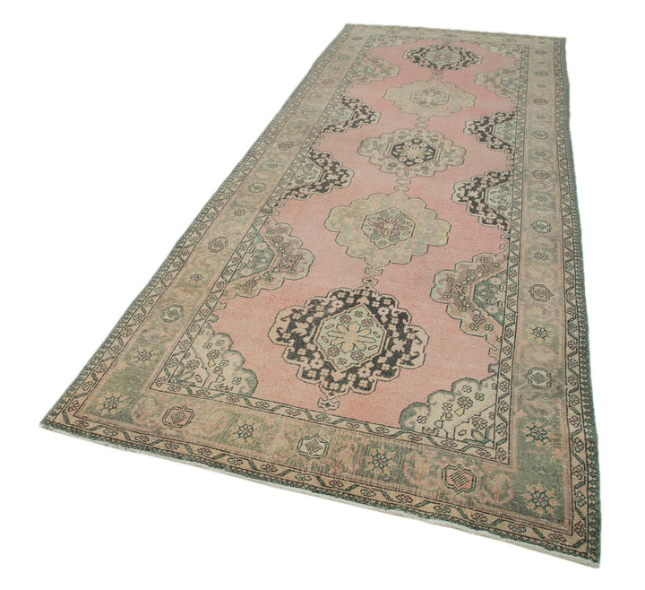 5x13 Beige Turkish Vintage Runner Rug - 28712