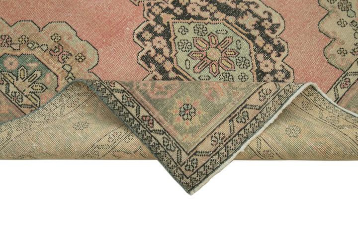 5x13 Beige Turkish Vintage Runner Rug - 28712