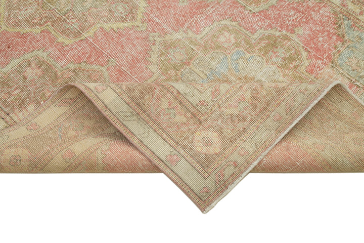 5x13 Beige Turkish Vintage Runner Rug - 28713