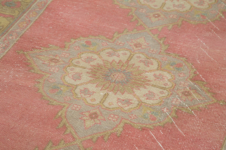4x11 Beige Turkish Vintage Runner Rug - 28714