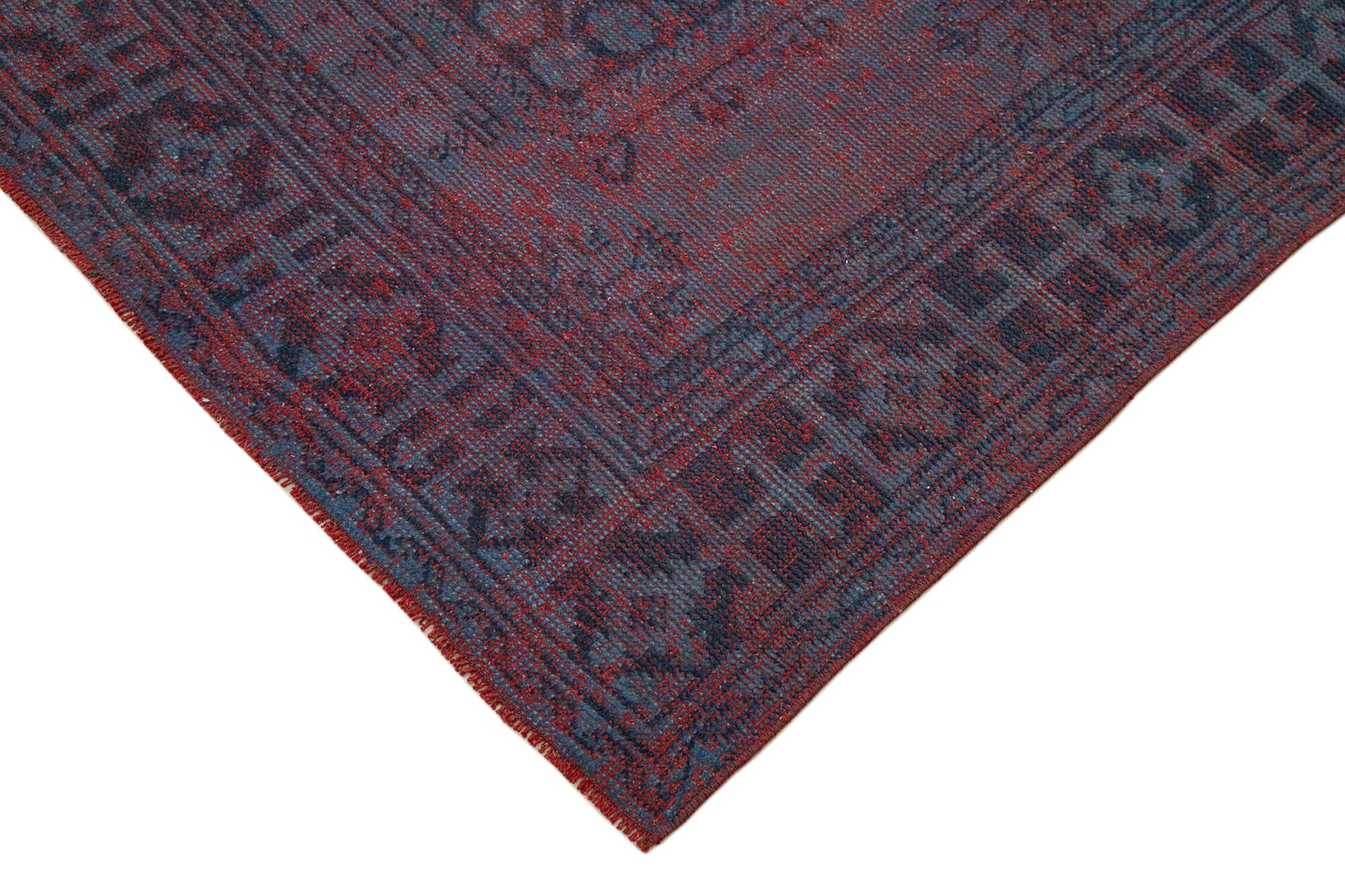 4x11 Blue Turkish Over Dyed Runner Rug - 28715