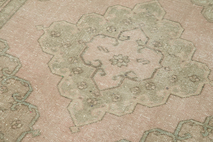 4x12 Beige Turkish Vintage Runner Rug - 28721